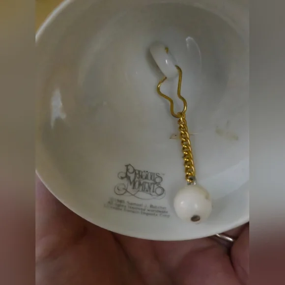 Precious Moments Porcelain Figurines Lot Of 5 1983-1989 - Picture 14 of 16